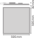 PL CMFT 600 P 930 940 U19 DALIVR CS CRI90 36W 3000/4000К Светильник панель DIM CCT IP40/IP20 LEDVANCE (4058075694507) 4058075694507 фото 9