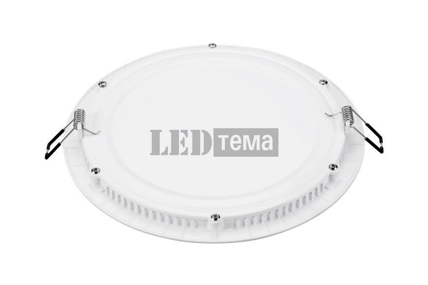 START Downlight Flat 205 IP44 1550LM 830 DIM 17W Світильник круглий врізний димований Sylvania (0054122) 0054122 фото