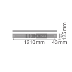 LN INV DI 1200 P 940 PS WT 35-43-49-55W 4000К Офісний світильник перем. потуж. IP20 LEDVANCE (4099854135170) 4099854135170 фото