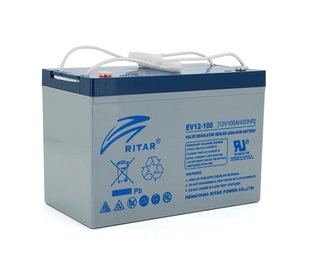 Тягова акумуляторна батарея RITAR EV12-100,12V 100Ah, M8 ( 307 х 169 х 210(215) ), Q1 EV12-100 фото