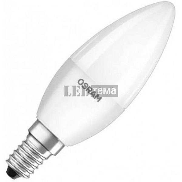 LED VALUE СL B75 7,5W/830 230V FR E14 10X1 OSRAM Светодиодная лампа (4058075623651) 4058075623651 фото