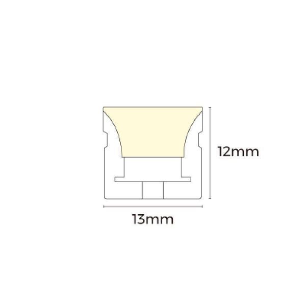 Термостійкий гнучкий неон Sauna 12V-NW IP67 4000K 5W 410Lm COLORS (ANT1312-NW) ANT1312-NW фото