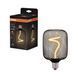 DECOR LED SPIRAL FILAMENT SQUARE 100 BLACK DIM 3,5W 818 E27 Декоративная светодиодная лампа диммируемая Osram (4058075840300) 4058075840300 фото 3