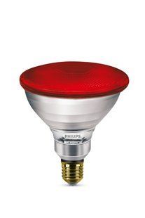 PAR38 IR 175W E27 230V Red 1CT/12 Інфрачервона лампа димована Philips (923801444210) 923801444210 фото