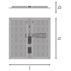 PL PROT 600 P 830 PS 22-26-31-36W 3000К Светильник панель перекл. мощ. IP54/IP20 LEDVANCE (4099854082863) 4099854082863 фото