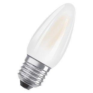LED CL B40 DIM 4,8W/827 230V FIL E27 10X1 OSRAM Світлодіодна лампа димована (4058075446878) 4058075446878 фото
