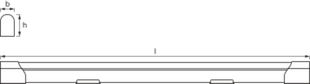 Value Batten 600 mm 10W 4000К Лінійний світильник IP20 LEDVANCE (4099854532832) 4099854532832 фото