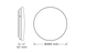 CEILING ROUND SENSOR ⌀ 48cm IP20 36W 4000К Накладний світильник з фотодатчиком OSRAM (4099854648083) 4099854648083 фото 2