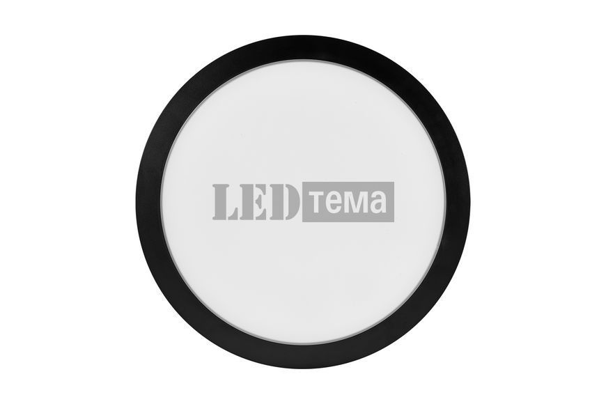 Novella IP66 1025-2750 830/840 BLACK 20W Светильник накладной круглый с переключателем мощности Sylvania (0040051) 0040051 фото