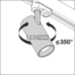 TR SP XR HE V 930 24DEG WT 30W 3000К Трековий світильник IP20 LEDVANCE (4099854616440) 4099854616440 фото