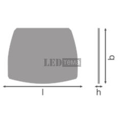 TRUSYS FLEX END CAP LOW RAIL WT Шинопровід LEDVANCE (4058075781870) 4058075781870 фото