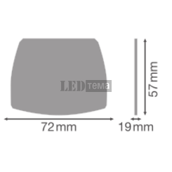 TRUSYS FLEX END CAP LOW RAIL WT Шинопровід LEDVANCE (4058075781870) 4058075781870 фото