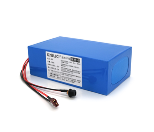 Аккумуляторная батарея литиевая QiSuo 36V 18A с элементами Li-ion 18650, DC: 5.5x2.1мама + разъем T-2HQмама (QS-3618) QS-3618 фото