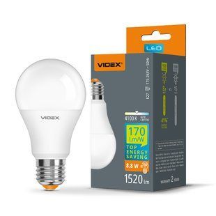 A60h E27 8.8W 1520лм 4100K AC175-265В 300&deg; светодиодная лампа VIDEX (VL-A60h-88274) VL-A60h-88274 фото