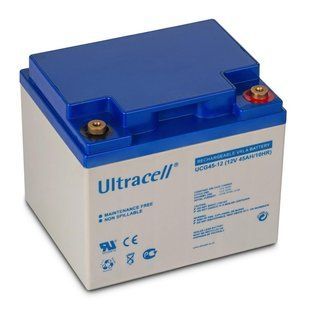 Акумуляторна батарея Ultracell UCG45-12 GEL 12V 45 Ah (197 x 165 x 170), 14.5 kg White Q1/102 UCG45-12 фото