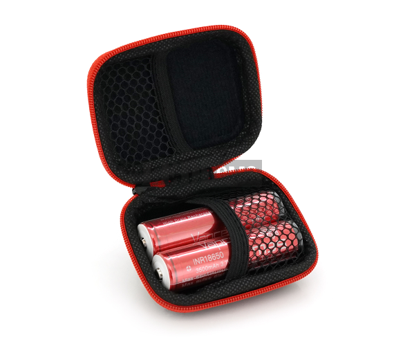 Акумулятор 18650 Li-Ion Vapcell INR18650 M35 Protected, 3500mAh, 10A, 4.2/3.6/2.5V, ціна за шт, Red (Vl-M35P) Vl-M35P фото