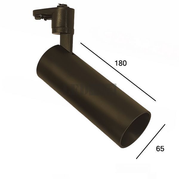 AccentFlow-209BL 18Вт 40&deg; 5000K black CRI90 трековый светильник однофазный черный (AF209BL-BK1840590) AF209BL-BK1840590 фото