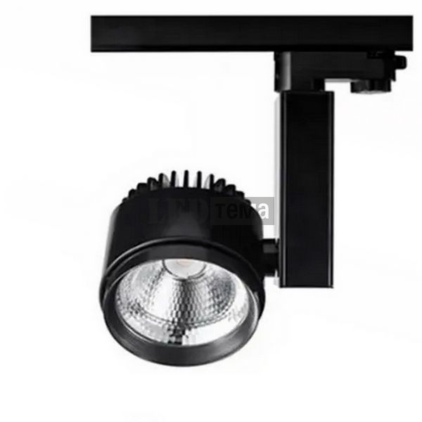 AccentFlow-4L 40Вт 60&deg; 5000K black CRI93 трековий світильник однофазний чорний (AF4L-BK4060593) AF4L-BK4060593 фото