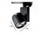 AccentFlow-4L 40Вт 60&deg; 5000K black CRI93 трековий світильник однофазний чорний (AF4L-BK4060593) AF4L-BK4060593 фото 4
