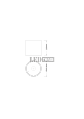 DL CMFT FRAME D150 BK Монтажна рамка LEDVANCE (4099854499982) 4099854499982 фото