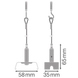 TRUSYS FLEX SUSPENSION KIT Комплект підвісу LEDVANCE (4058075781795) 4058075781795 фото 3