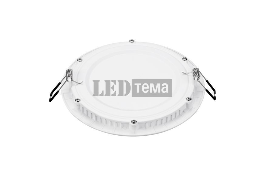 START Downlight Flat 157 IP44 1100LM 840 DIM 12W Світильник круглий врізний димований Sylvania (0054121) 0054121 фото